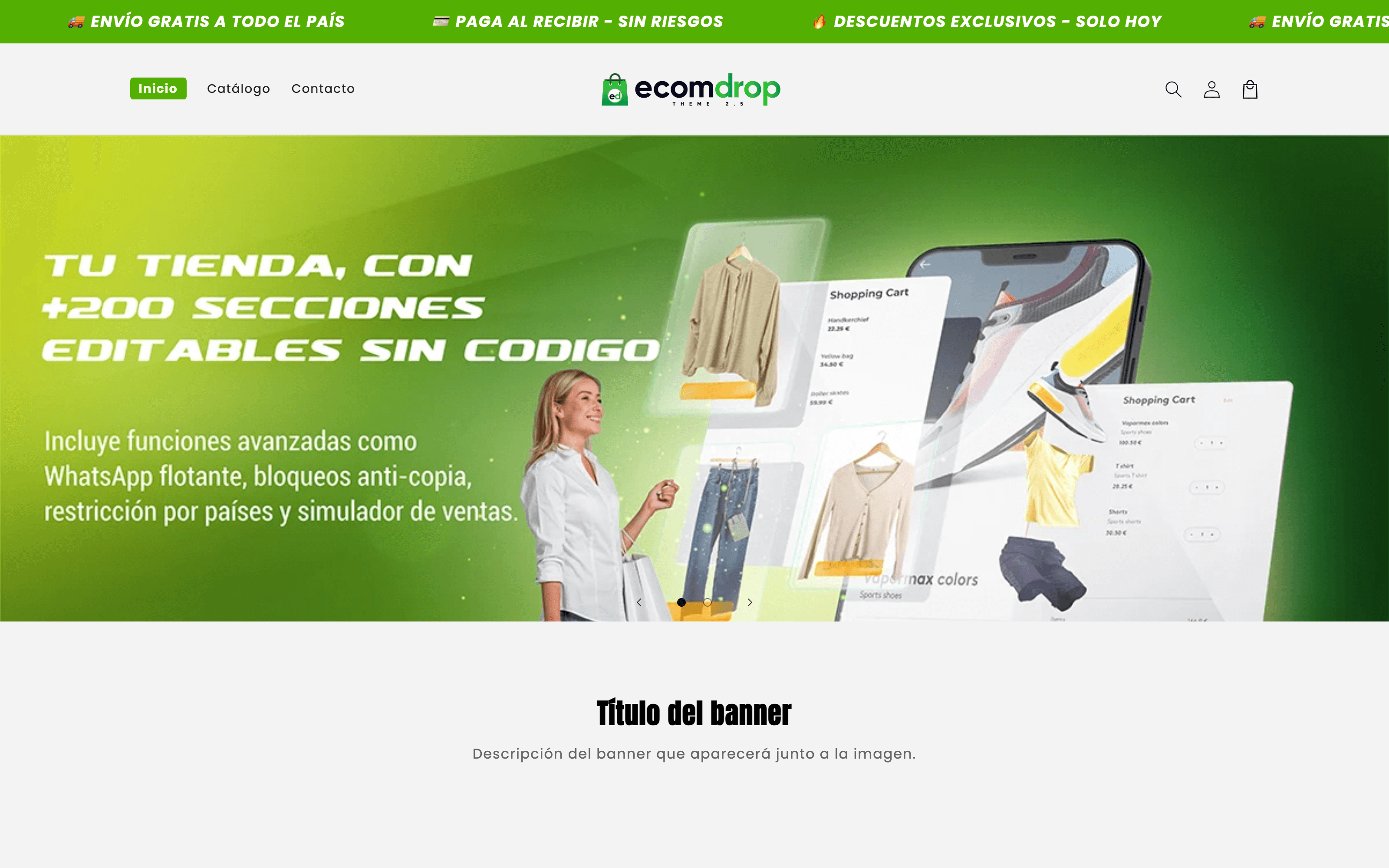 Theme Ecomdrop 2.5